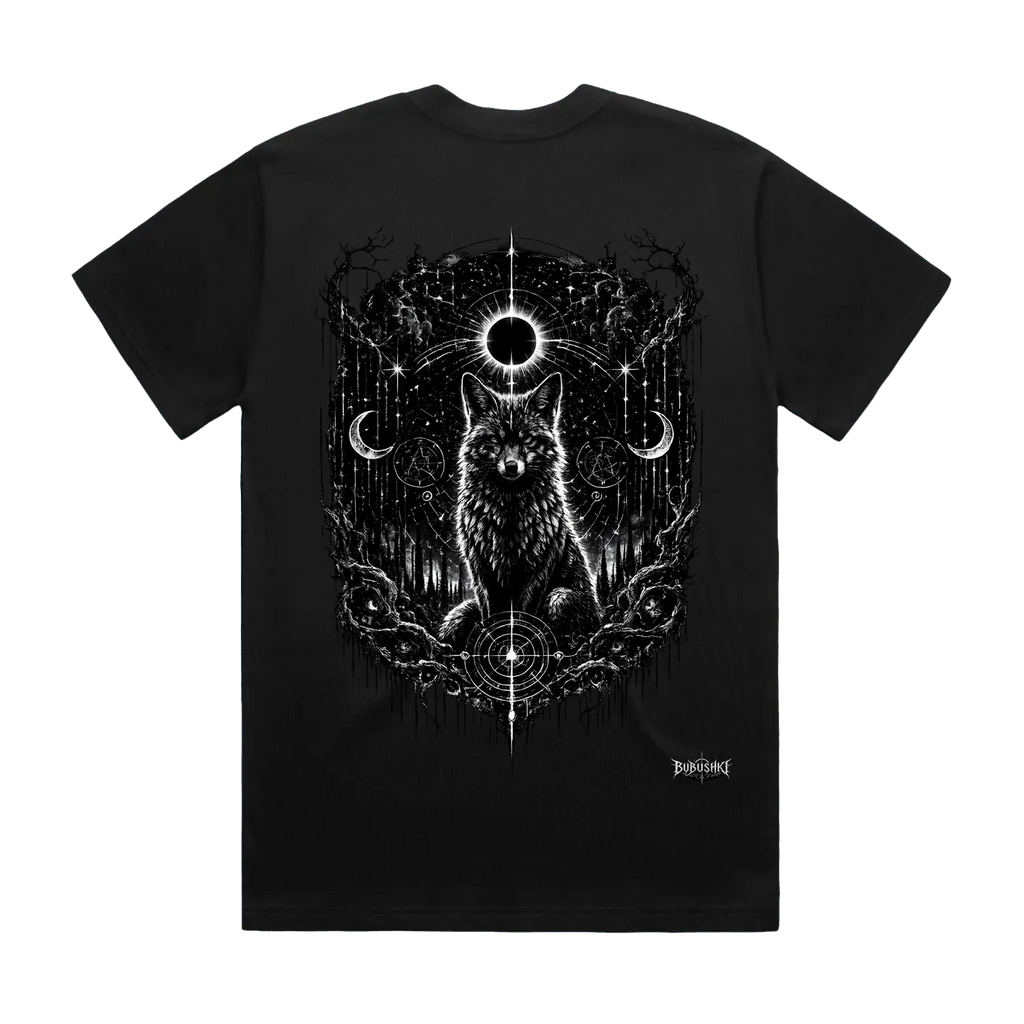 Black back flat lay