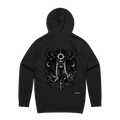 Black back flat lay