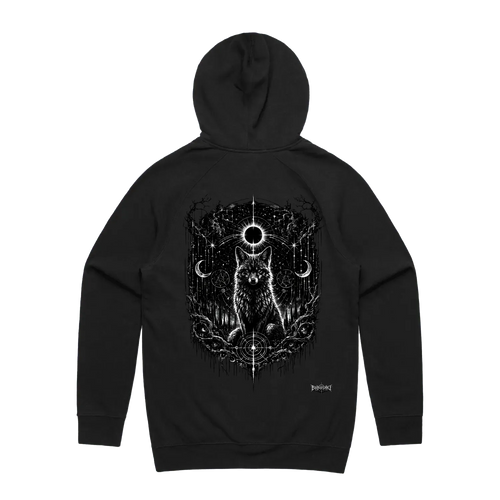 Black back flat lay
