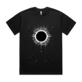 Black front flat lay