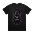 Black front flat lay