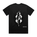 Black back flat lay
