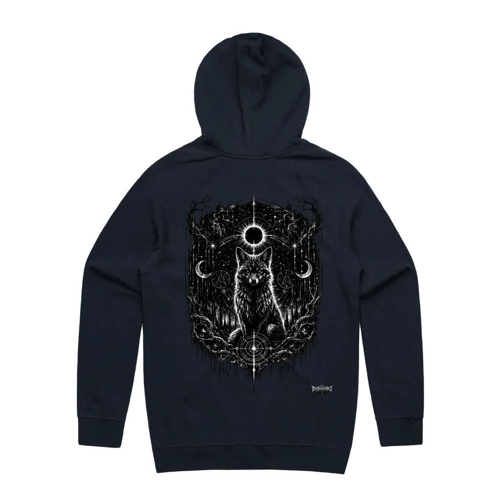 Navy back flat lay