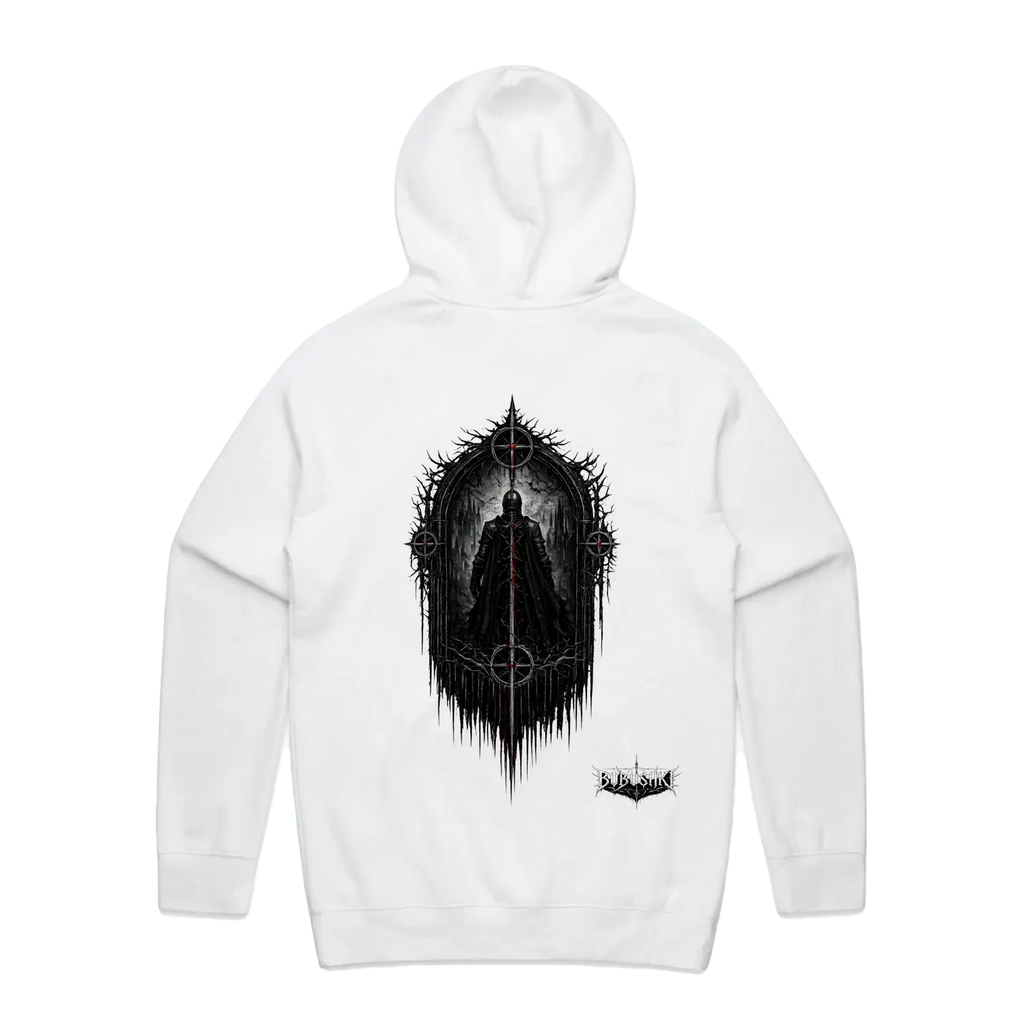 White back flat lay