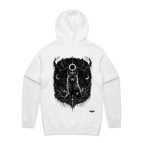 White back flat lay