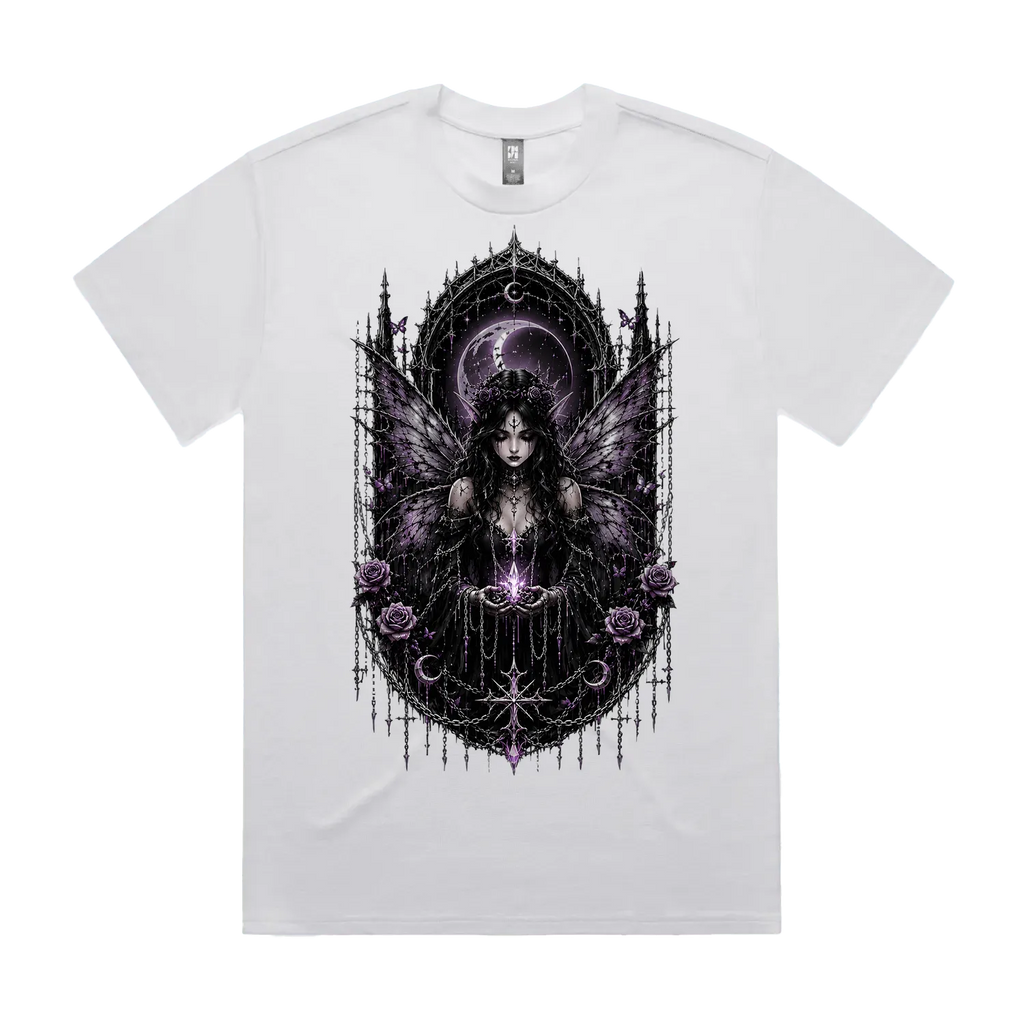 White front flat lay
