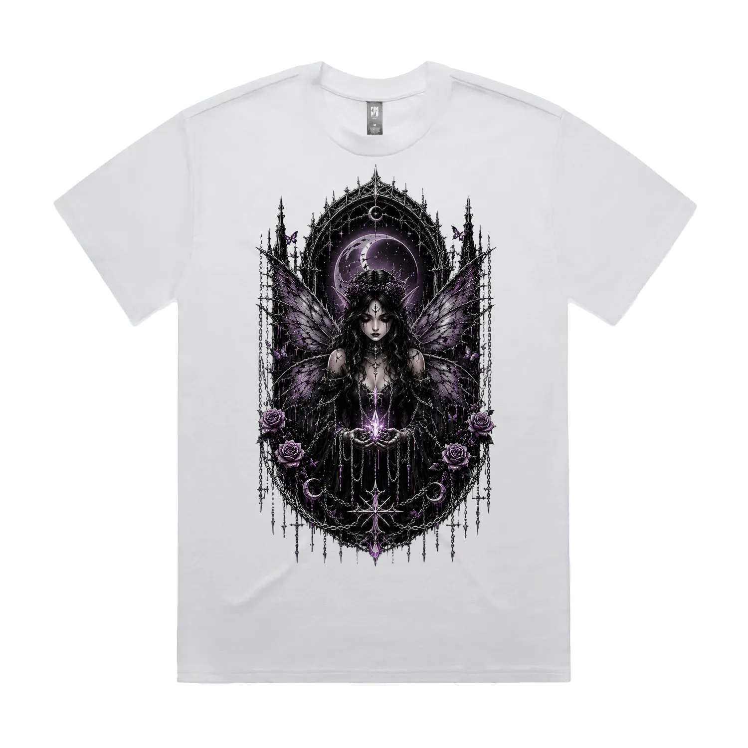 White front flat lay