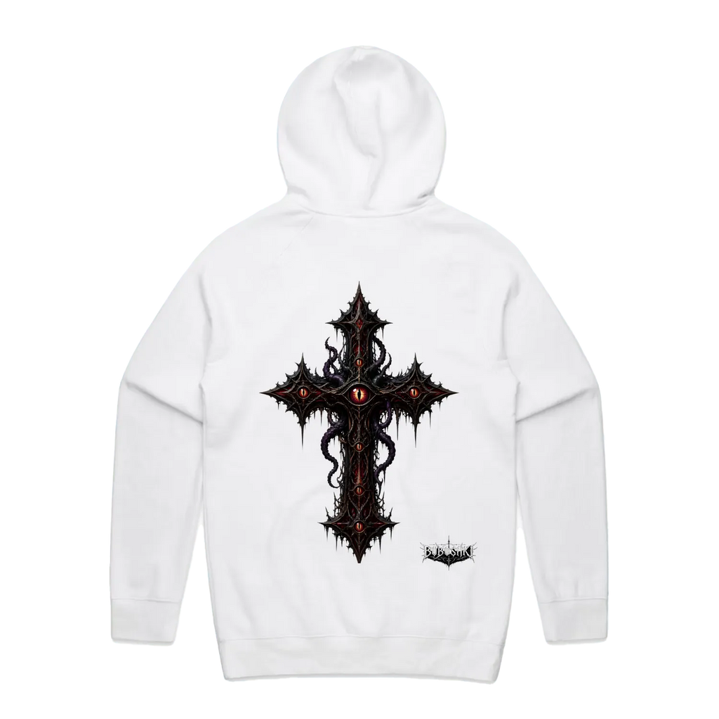 White back flat lay